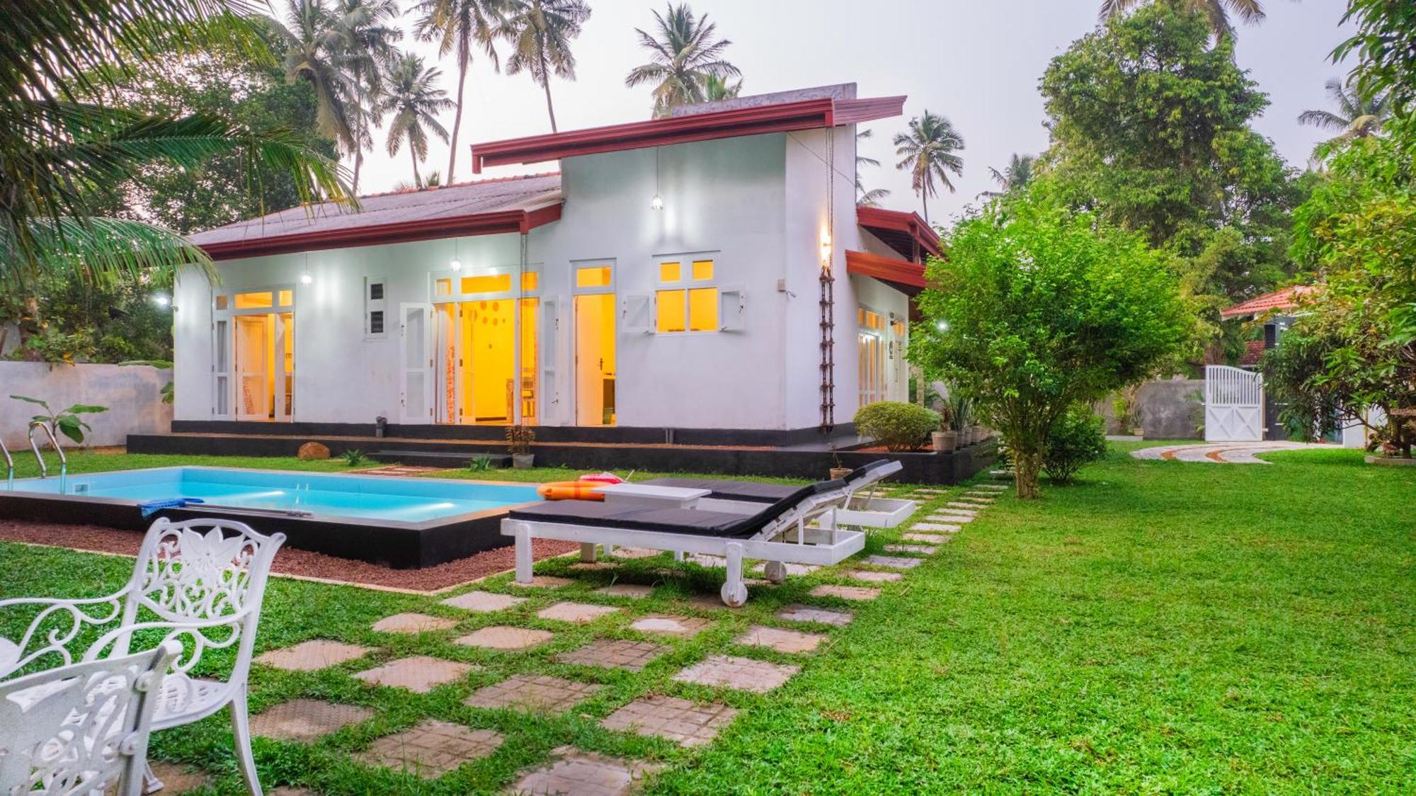 Villa Tropical Oasis Balapitiya Exterior foto